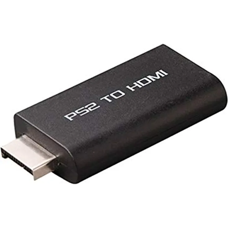 Bolwins D05CS PS2 zu HDMI Konverter 1080P, Adapter mit Audio-Ausgang für PS2, verlustfreie Videoübertragung, Plug and Play