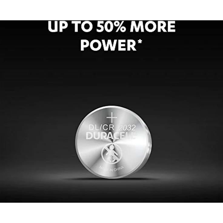 Duracell Specialty 2032 Lithium-Knopfzelle 3 V, 2er-Packung (CR2032 -DL2032 entwickelt für die Verwendung in Schlüsselanhängern, Waagen, Wearables und medizinischen Geräten. – Bild 3