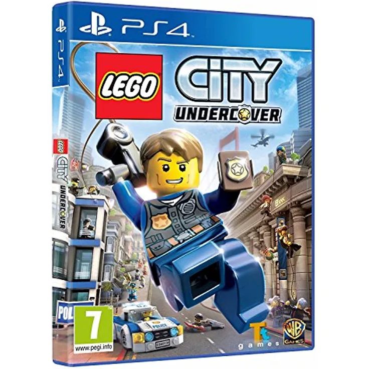 Unbekannt LEGO City: Undercover Limited Edition, PS4-Spiel mit Zwei-Spieler-Koop-Modus, Deutsch spielbar, offene Welt, über 100 Fahrzeuge
