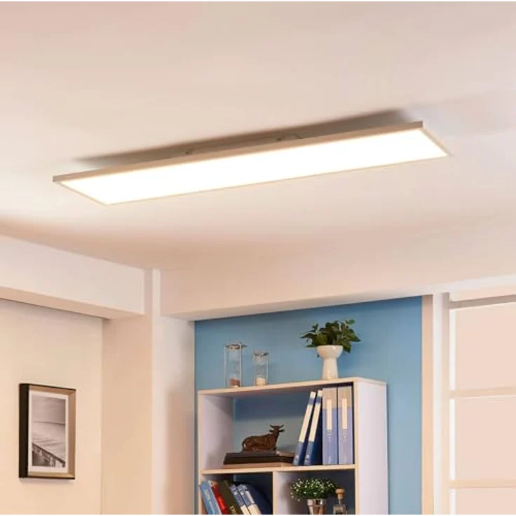 Arcchio LED Panel 'Philia' dimmbar mit Fernbedienung (Modern) in Weiß - Energiesparende Deckenlampe für Wohnzimmer & Esszimmer - Preisvergleich – Bild 3