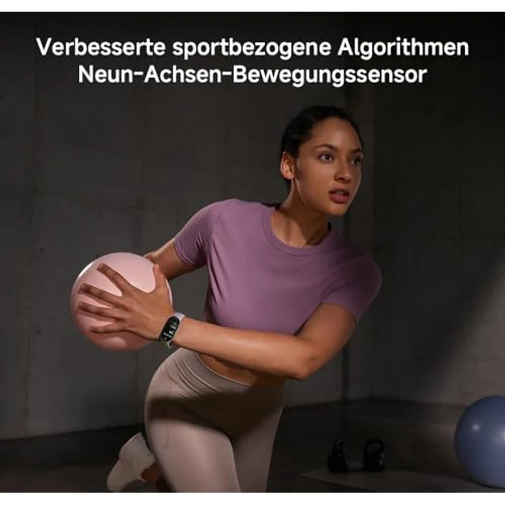 XIAOMI Smartband 10, Fitness Tracker mit AMOLED Touch-Display, 21 Tagen Akkulaufzeit, Mystic Rose – Bild 9
