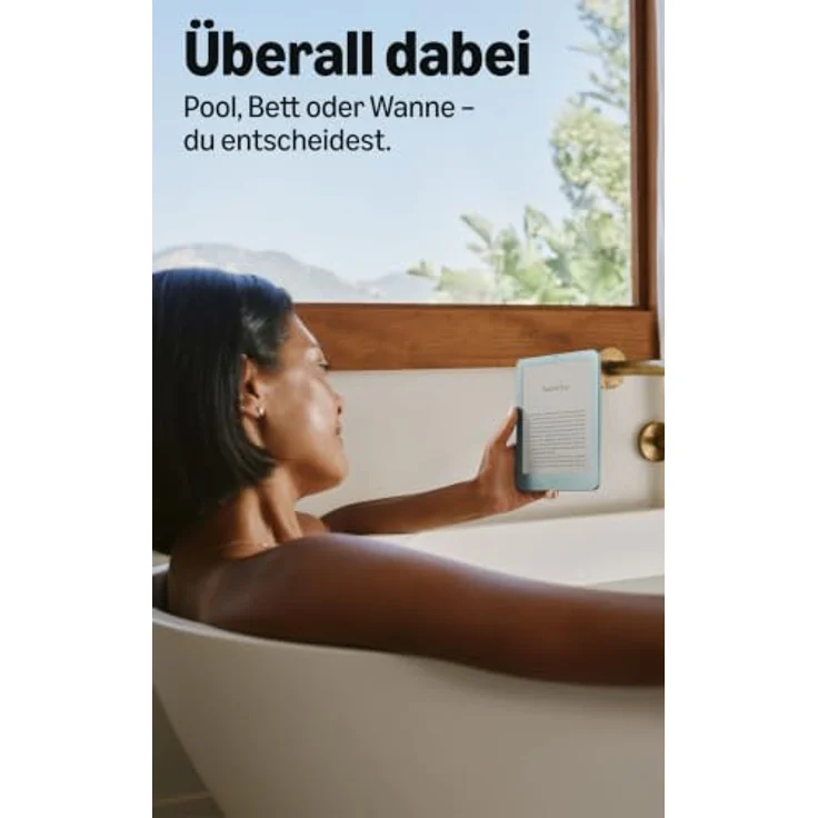 Amazon Kindle Paperwhite Signature Edition 2026, 32 GB E-Book-Reader mit 7-Zoll-Display, Frontlicht mit automatischer Anpassung, dünnes Aluminiumdesign, meerglasgrün – Bild 5