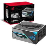 ASUS ROG Thor 1200W Platinum III Gaming Netzteil, GaN-MOSFET, Aura Sync RGB, ATX 3.1 kompatibel, PCIe 5.0 Ready, magnetisches OLED Display, Turbo-Modus, 80+ Platinum Zertifizierung