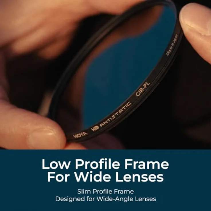 Hoya CIR-PL HD Antistatic, 77mm Polfilter für optimierte Farbsättigung und Kontrast, staub- und wasserabweisend – Bild 5