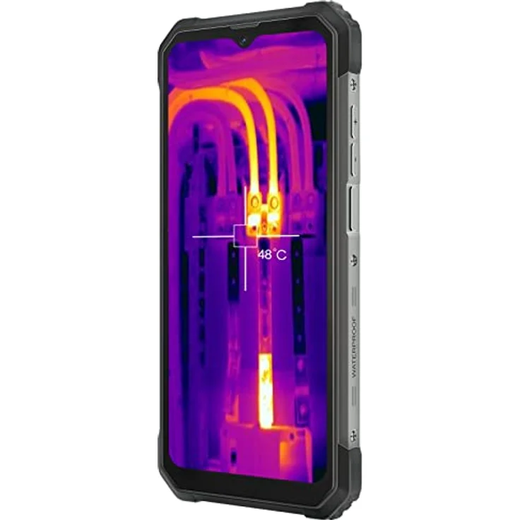 Blackview BL8800 Pro - 5G Smartphone - Wärmebild- & Nachtsichtkamera - Wasserdichtes & Stoßfestes Outdoor-Handy - 8GB + 128GB - 50MP Vierfach-Rückkamera - Leistungsstarke Batterie 8380mAh - Schwarz – Bild 2