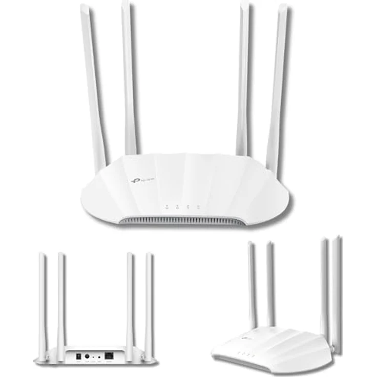 TP-Link TL-WA1801 AX1800Mbps Dual Band Gigabit Wi-Fi 6 Access Point, Passiver Wireless Access Point mit Captive Portal, Range Extender und Multi-SSID – Bild 2