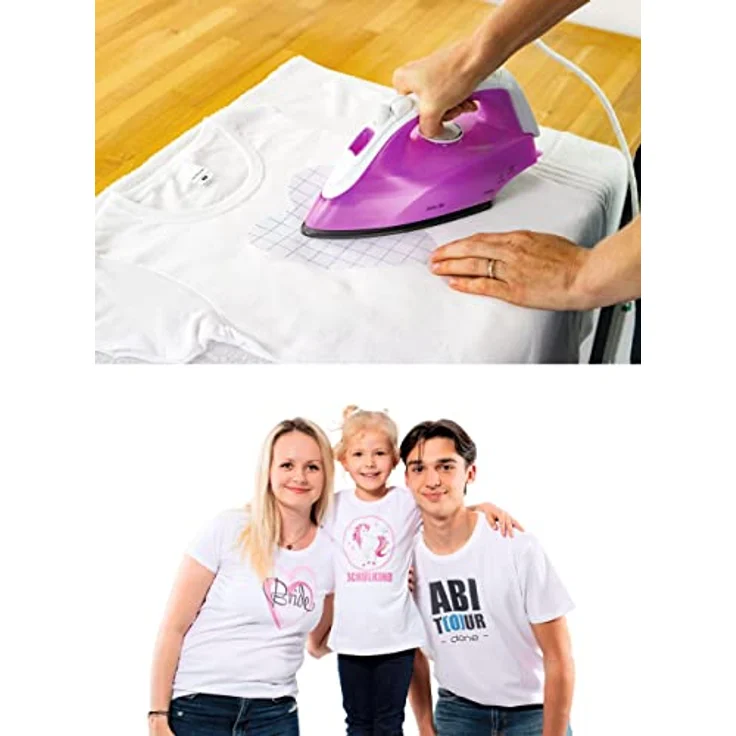 Herma T-Shirt Folie A4 für helle + weiße Textilien 20 Blatt 4525  – Bild 5