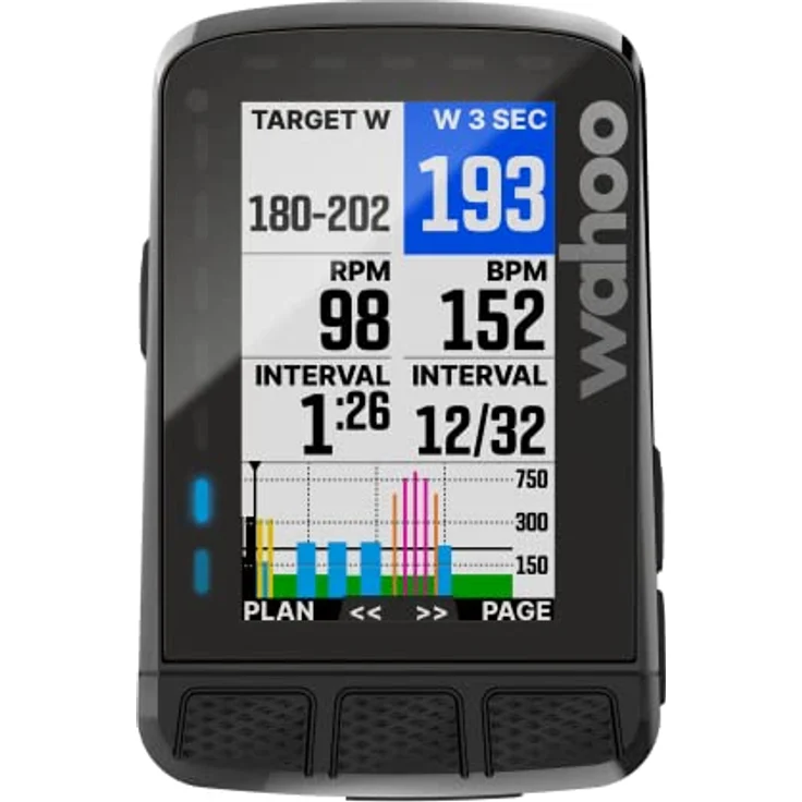 Wahoo ELEMNT ROAM V2 GPS-Fahrradcomputer, Schwarz – Bild 4