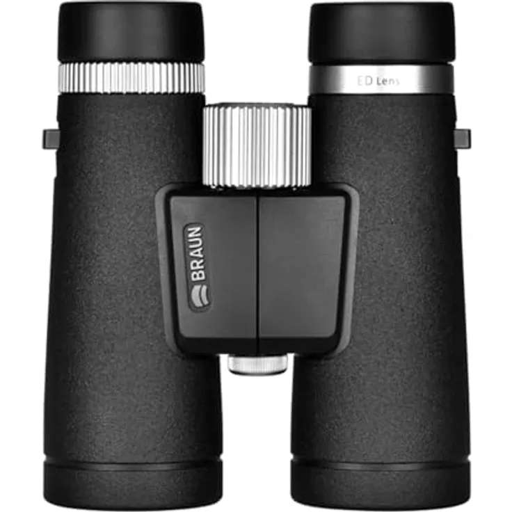 Braun Photo ED 10x42 Fernglas, wasserdicht, leicht und mit ED-Optik für hohe Farbtreue