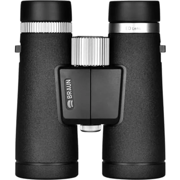 Braun Photo ED 10x42 Fernglas, wasserdicht, leicht und mit ED-Optik für hohe Farbtreue – Bild 1
