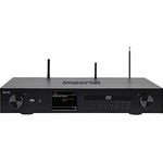 Imperial DABMAN i550 CD HiFi-Verst?rker Internetradio (DAB+/DAB/UKW/WLAN, Bluetooth, Streaming Dienste, CD-Player, Stereo Endstufe, AV Receiver), schwarz, HiFi breite, 22-252-00