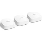 eero Dualband-Mesh-Wi-Fi-7-Router Amazon eero 7 (neueste Version) | Unterstützt Internet-Geschwindigkeiten von bis zu 2,5 Gbit/s | WLAN-Abdeckung bis zu 560 m² | 3er-Pack