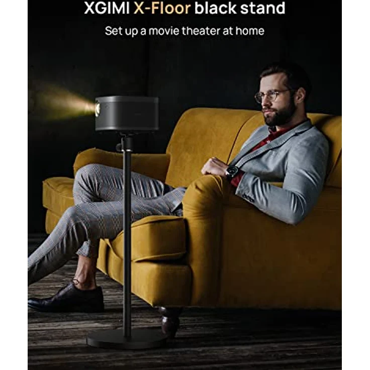 XGIMI X-Floor Stand Standfuß für XGIMI Projektoren, höhenverstellbar 48,3-88,9 cm, 360° drehbar, schwarz – Bild 5