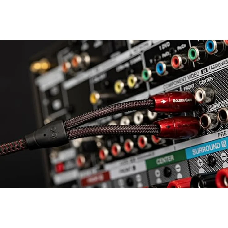 AudioQuest Golden Gate Paar Phono-Kabel, 1,5 m – Bild 3