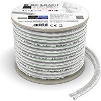 OEHLBACH - Silverline SP-40 - Stereo Luidsprekerkabel - 8 M Spofc Koper