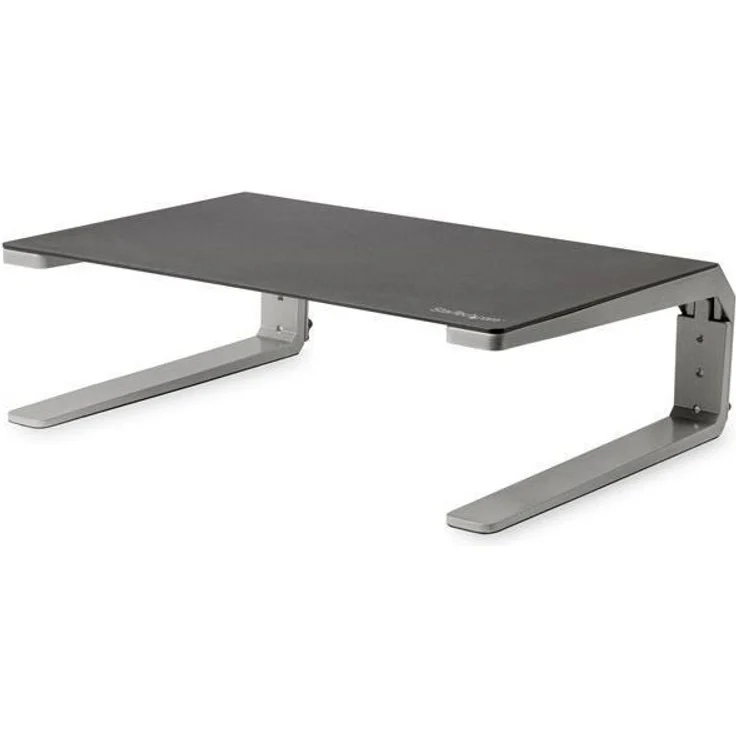 StarTech.com Monitor Riser Stand MONSTND, höhenverstellbar, für bis zu 32 Zoll, Stahl und Aluminium