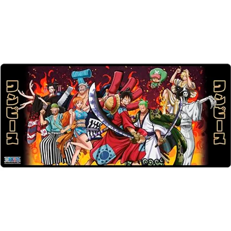 ABYSTYLE One Piece Battle in Wano Unisex Mousepad multicolor, Anime & Gaming Fan-Merch