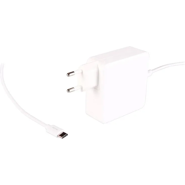 Patona PT2559, 65W USB-C Ladegerät mit 2m Kabel, Weiss, kompatibel mit Smartphones und Tablets