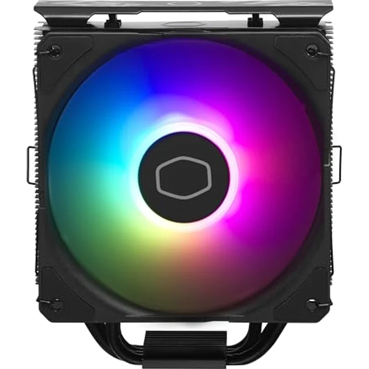 Cooler Master Hyper 212 Pro, CPU Kühler mit 230W TDP, asymmetrischem Design und SickleFlow Edge 120 Lüfter, Schwarz – Bild 1
