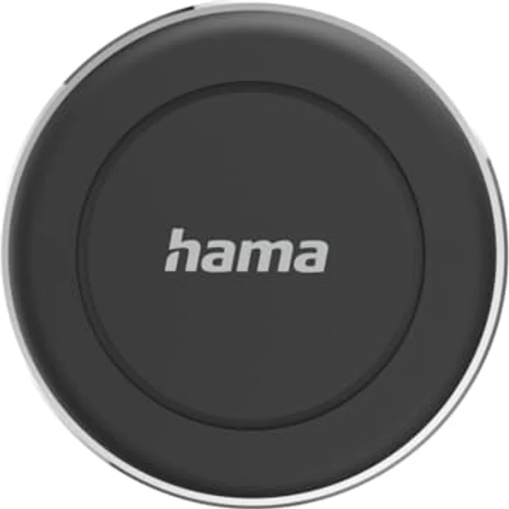 Hama Auto-Handyhalterung Magnet 360° drehbar für Lüftung, universell, Aluminium, inkl. Metallplatten – Bild 1