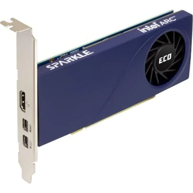 Sparkle Intel Arc A310 ECO Grafikkarte, 4GB GDDR6, 50W TBP, Low-Profile, HDMI x1, Mini DisplayPort x2, SA310L-4G – Bild 4