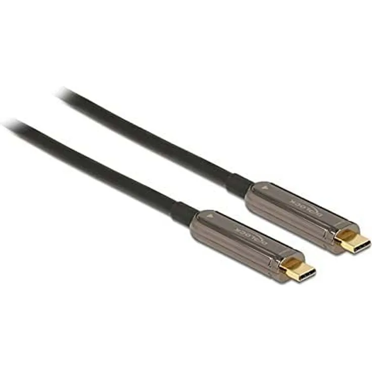 Delock Aktives Optisches USB-C™ Video Kabel 4K 60 Hz 15 m