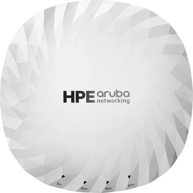Aruba HPE Networking AP-725 RW, Tri Radio 2x2 Wi-Fi 7 Access Point mit internen Antennen, 4,7 Gbit/s, IoT-Funktionen, WPA2/WPA3 Sicherheit