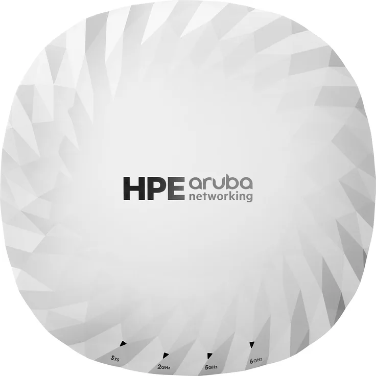 Aruba HPE Networking AP-725 RW, Tri Radio 2x2 Wi-Fi 7 Access Point mit internen Antennen, 4,7 Gbit/s, IoT-Funktionen, WPA2/WPA3 Sicherheit