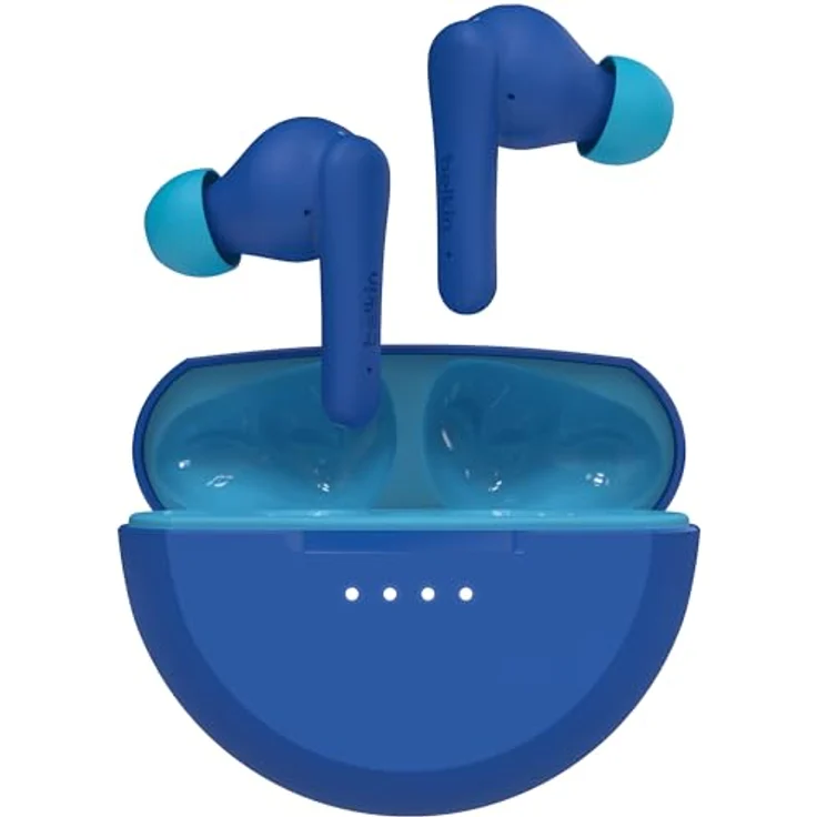 Belkin Soundform Nano2 Wireless Kinder In-Ear blau AUC011btBL, Kabellose Kopfhörer - 8 Stunden Akkulaufzeit – Bild 1