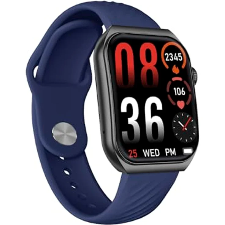 Trevi T-FIT 400 C, 1,96" AMOLED Digital Smartwatch mit Anruffunktion, 410 x 502 Pixel, Schwarz, wasserdicht IP67, Always On Display – Bild 3