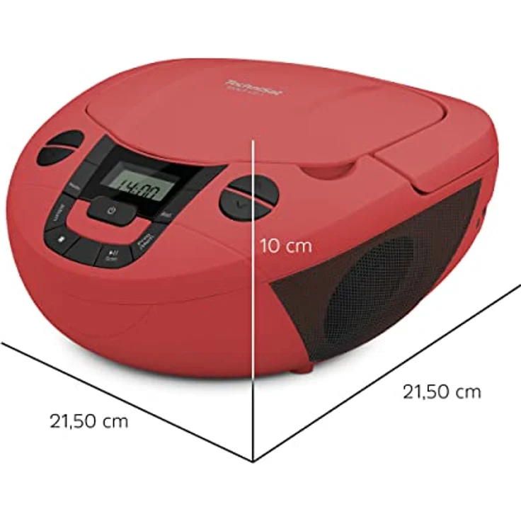 TechniSat Viola CD-1 - tragbarer Stereo CD-Player, Boombox mit Tragegriff, Bluetooth, 2 x 1 Watt – Bild 10