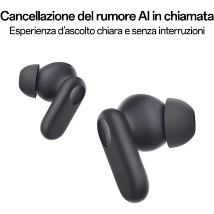 OPPO Enco Buds2 Pro TrueWireless-Kopfhörer, 38 Stunden Laufzeit, 12,4 mm Treiber, Bluetooth 5.3, Reichweite 10 m, Touch-Steuerung, IA-Geräuschunterdrückung, Android und iOS, IP55, Schwarz – Bild 4