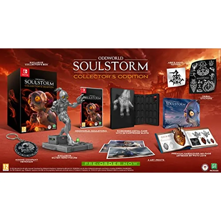 Oddworld Soulstorm Oddtimized Edition Collector Switch