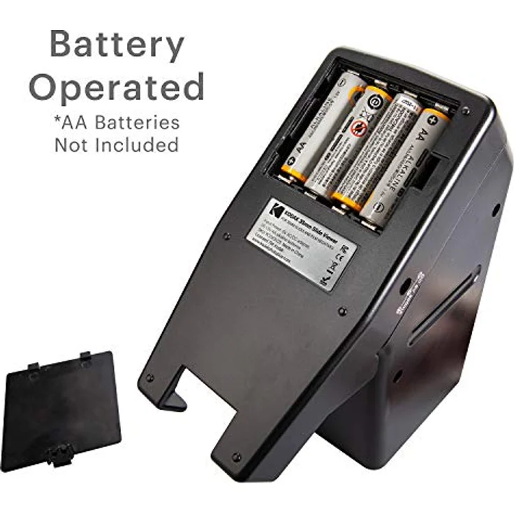 Kodak 35 mm Dia-Betrachter, Diascanner mit 3x Vergrößerung, LED-Beleuchtung, Akku-/Batteriebetrieb – Bild 3