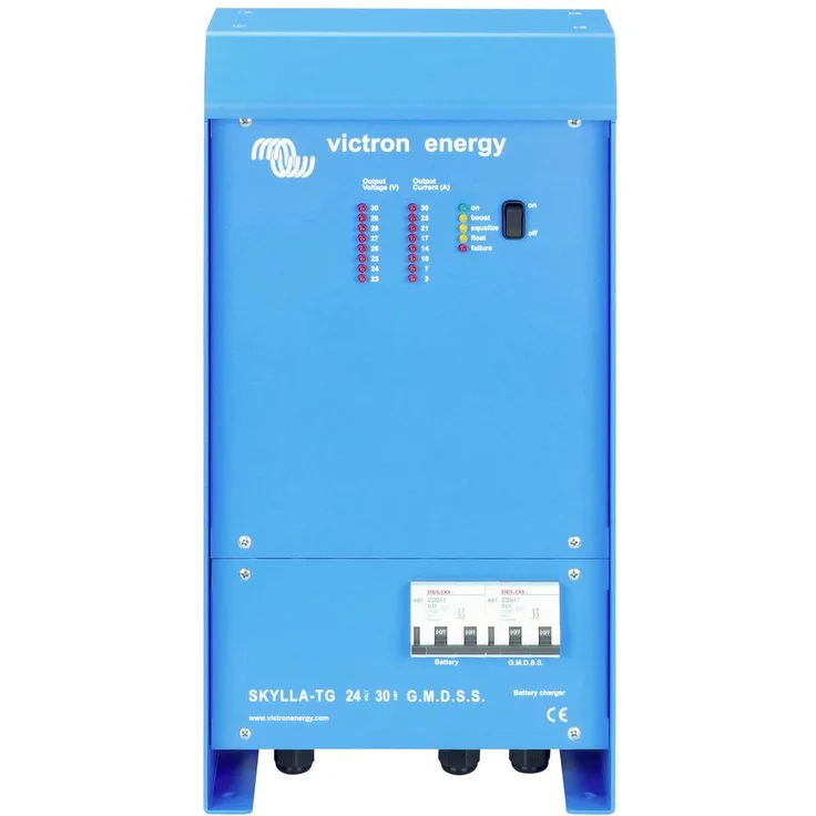 Victron Energy Skylla-TG 24/50 GMDSS, Bleiakku-Ladegerät mit max. 50A Ladestrom und digitalem Überwachungs-System