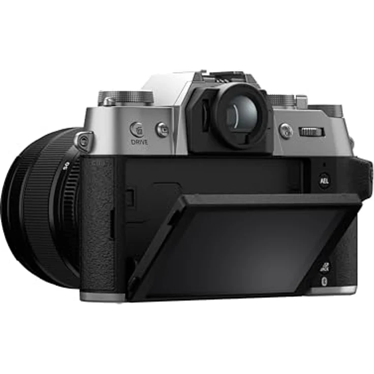 FUJIFILM X-T50 Silber / 16-50mm Kit Systemkamera mit X-Trans CMOS 5 HR Sensor und integriertem Fünf-Achsen-Bildstabilisator – Bild 2