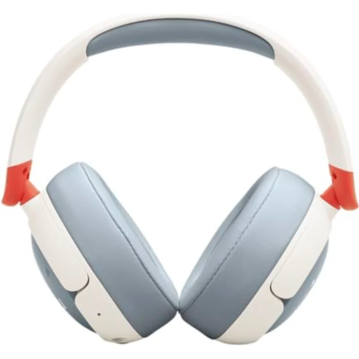 JBL Junior 470 NC, Kabellose Over-Ear Bluetooth-Kopfhörer für Kinder, 50 h Wiedergabe, Safe Sound, Weiß – Bild 5