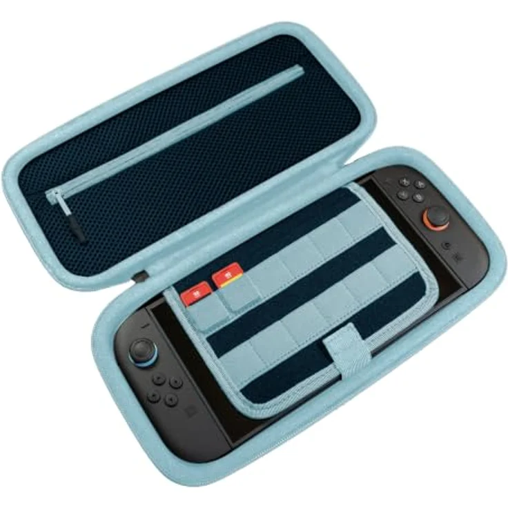 Turtle Beach PlayTrek™ Reisetasche für Nintendo Switch™ 2, Minecraft™ Dungeons II-Design mit EVA-Außenhülle und gepolstertem Innenraum, für maximalen Schutz und Zubehörorganisation – Bild 5