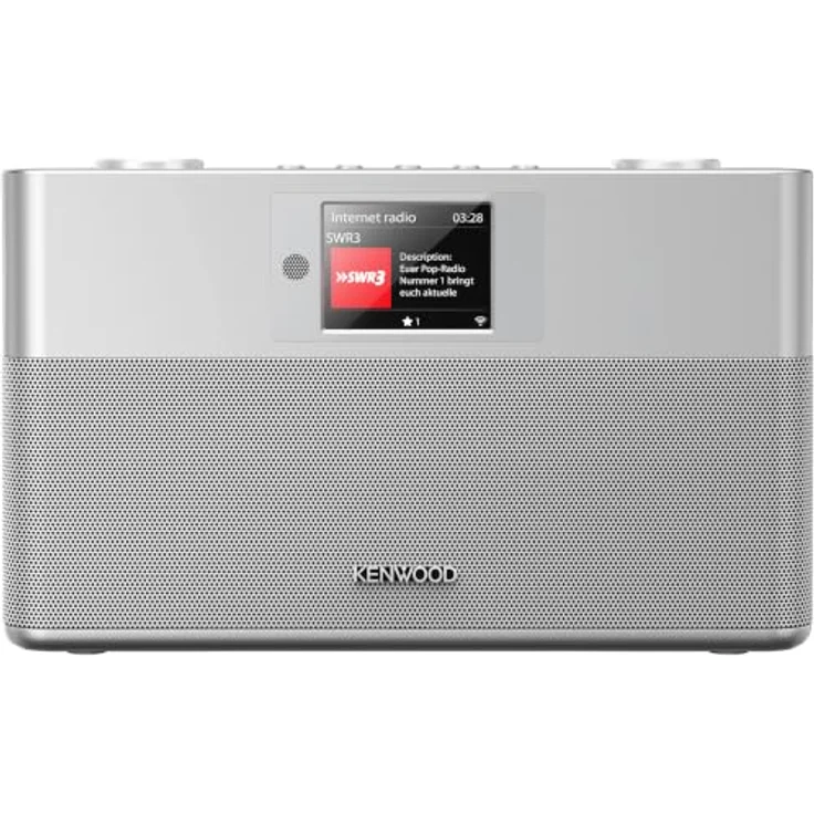 Kenwood CR-ST100S (DAB+, DAB, Bluetooth), Radio, Silber – Bild 2