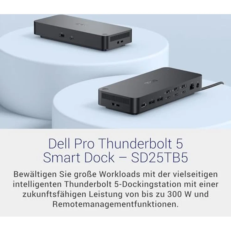 Dell USB-C® Dockingstation Pro SD25TB5, Thunderbolt 5 mit 300 W Leistung und Remotemanagement – Bild 3