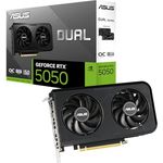 ASUS Dual GeForce RTX 5050 OC Edition, 8GB GDDR6 Gaming Grafikkarte mit DLSS 4, PCIe 5.0 und 0dB-Technologie