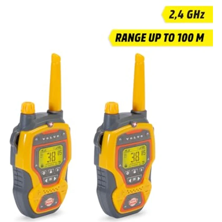 Dickie Walkie Talkie Builder, Funkgerät mit 2,4 GHz und bis zu 100 m Reichweite, 1 Stück – Bild 7
