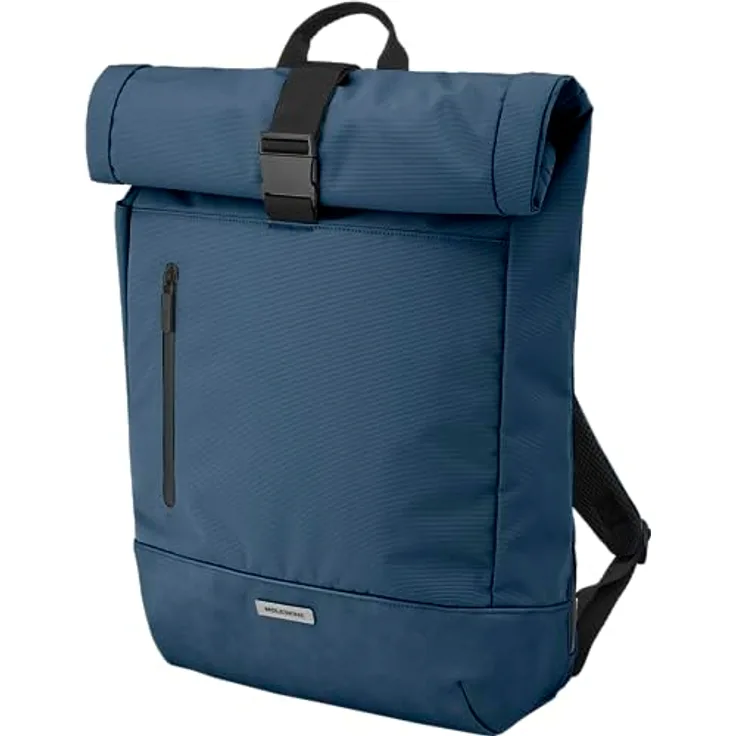 Moleskine Metro RollTop Rucksack, PC Rucksack Kompatibel mit Computer, Laptop, Notebook und iPad Bis zu 15 Zoll, Größe 38 x 15 x 50 cm, Saphirblau, ET20FMTRBKB20