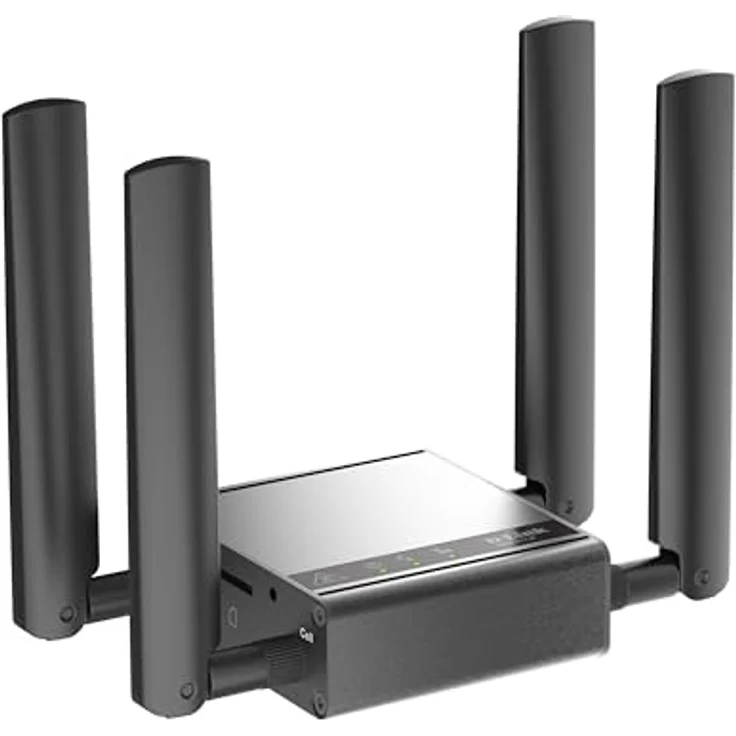 D-Link DWM-311-G 5G NR Industrial M2M Modem, Router mit VPN-Schutz, Plug and Play, Schwarz – Bild 1