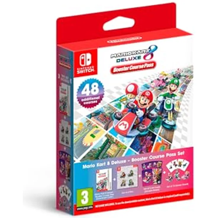Nintendo Mario Kart 8 Deluxe Booster Course Pass (Code in a box) [GRA SWITCH] - Nintendo Switch Game, Kategorie: Nintendo Switch Games