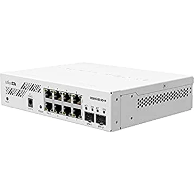 MikroTik CSS610-8G-2S+IN Cloud Smart Switch, 8x Gbit, 2x SFP+, 1HE Rackmount - Desktop Switche (CSS610-8G-2S+IN) – Bild 2