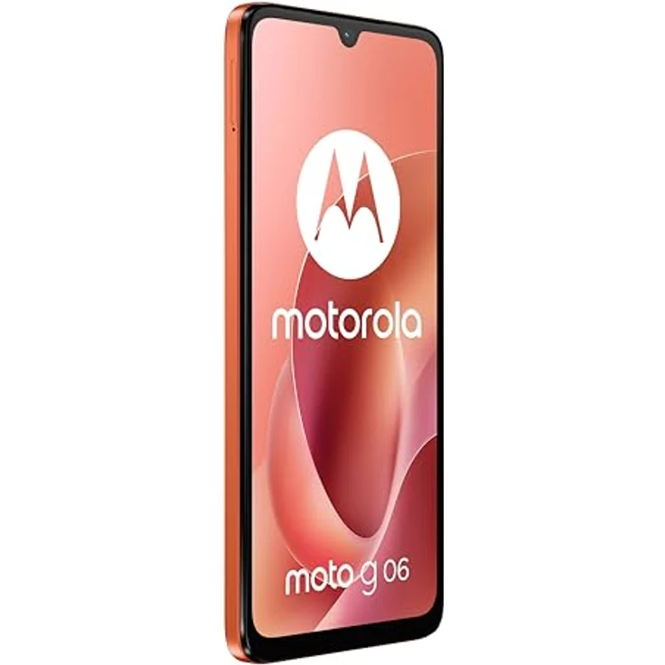 Motorola moto g06 Smartphone, 256GB, 6,88 Zoll Display, AI 50-MP Kamera, Orange, Dual-SIM, Android™ 15 – Bild 3