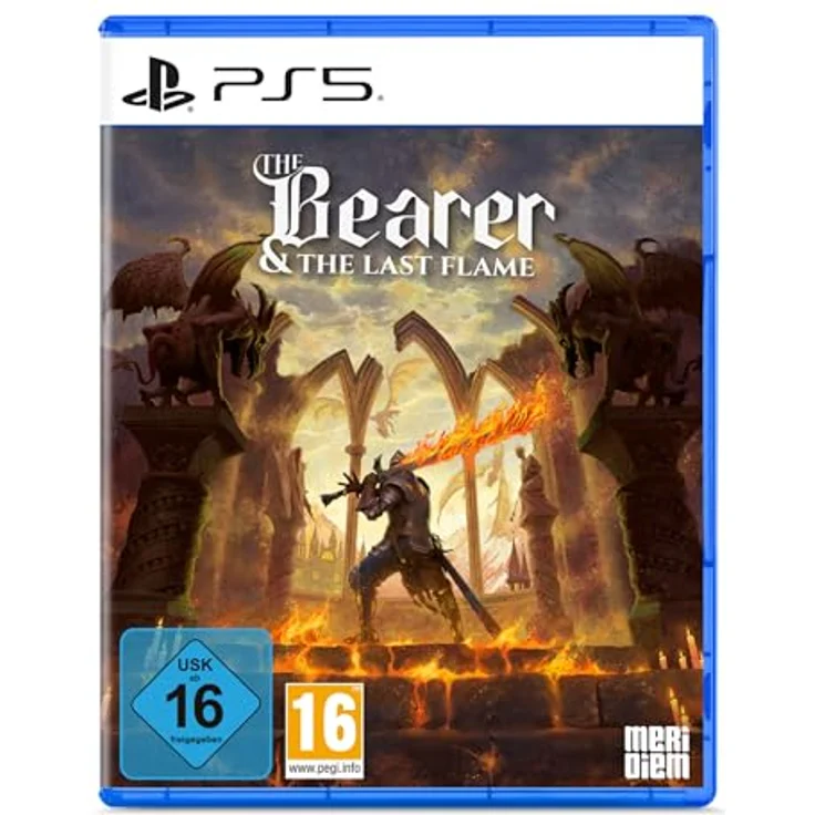 Meridiem Games The Bearer & The Last Flame, PS5-Spiel mit strategischen Kämpfen und herausforderndem Schwierigkeitsgrad – Bild 1