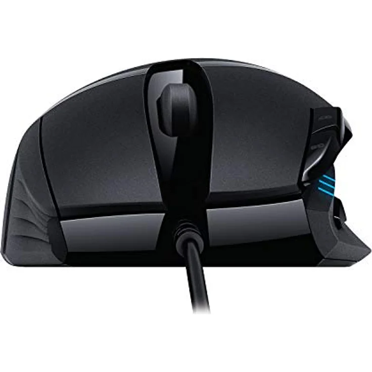 Logitech G402 Hyperion Fury Gaming-Maus, 4000 DPI Optischer Sensor, 8 Programmierbare Tasten, Taste zur DPI-Umschaltung, 32-Bit-ARM-Prozessor, Leichtgewicht, PC-Mac, Schwarz - Deutsche Verpackung – Bild 3