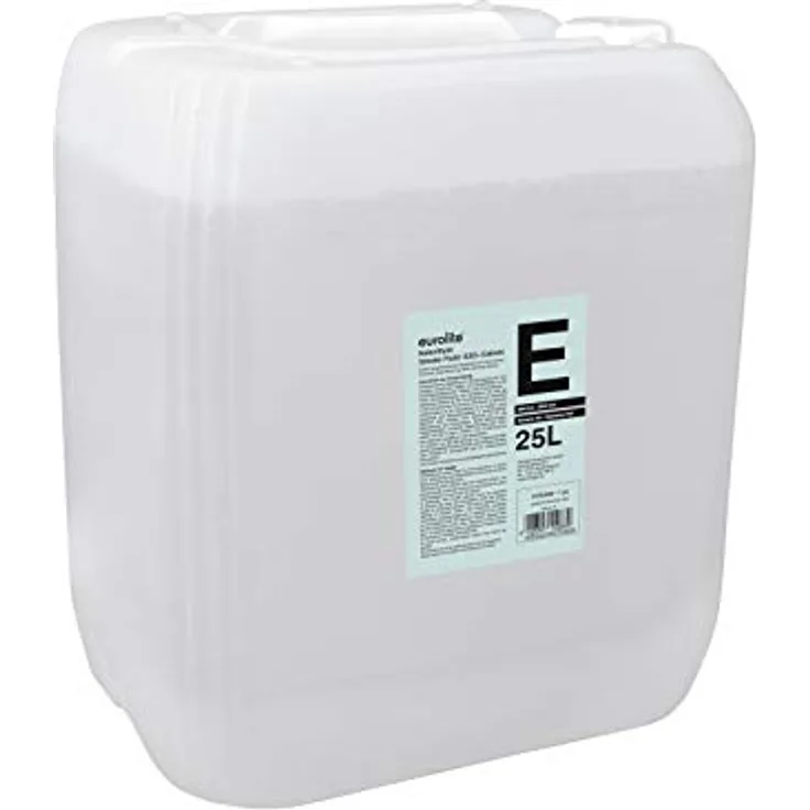 Eurolite Smoke Fluid -E2D- Extrem 25 Liter | Nebelfluid für Nebelmaschinen | Hohe Dichte und lange Standzeit | Made in Germany | Geruchsneutral auf Wasserbasis
